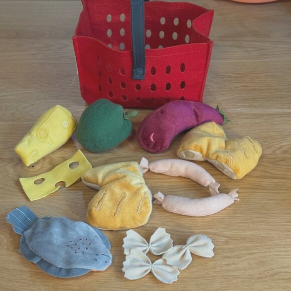 IKEA LÅTSAS Plush Toy: Shopping Market Basket 002.620.06 - Picture 8 of 14